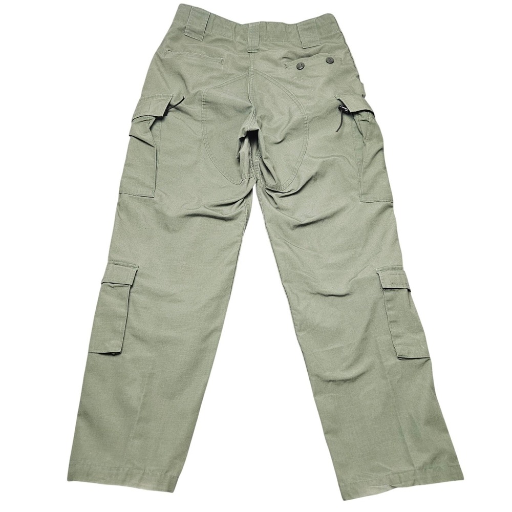 Propper Tactical Cargo Pants Mens 34R Green Ripstop Utility Workwear Trousers